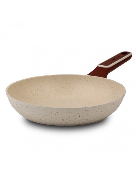 Τηγάνι Terrestrial με αντικολλητική επίστρωση granite 24cm NAVA