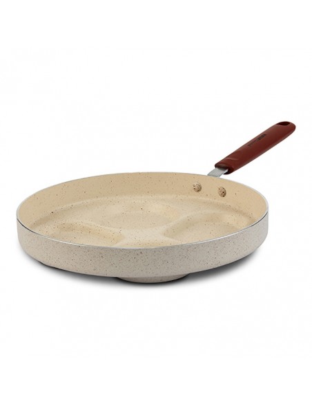 Τηγάνι pancake Terrestrial με αντικολλητική επίστρωση granite 26cm NAVA