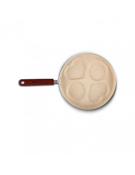 Τηγάνι pancake Terrestrial με αντικολλητική επίστρωση granite 26cm NAVA