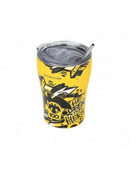 Θερμός Coffee Mug Aek BC Edition The Queen Is Here 350ml ESTIA 00-27261