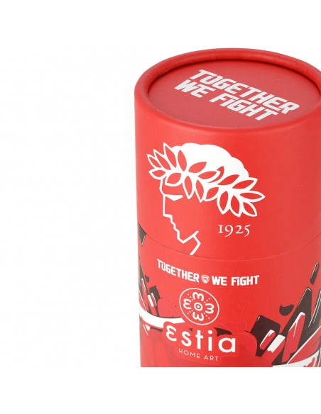 Θερμός-Travel Flask 500ml εstia Olympiakos BC Edition Together We Fight 500ml ESTIA 00-27162