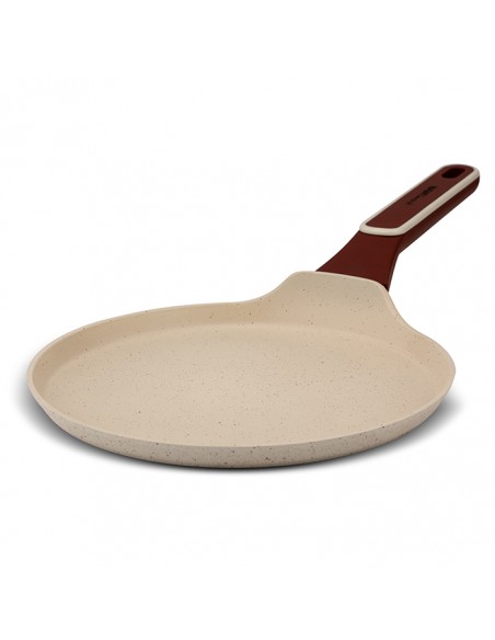 Κρεπιέρα Terrestrial με αντικολλητική επίστρωση granite 24cm NAVA NAVA