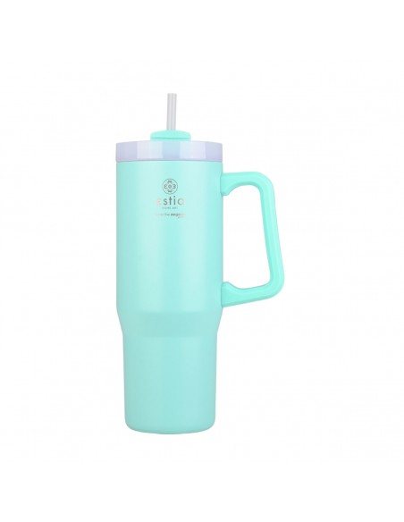 Θερμός Straw Tumbler XL Save The Aegean 900ml BERMUDA GREEN 01-28657 ESTIA