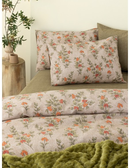 Σετ Μονά Σεντόνια Fashion Life 170x260 FL6245 Palamaiki