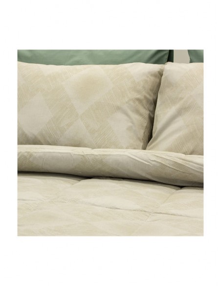 Σετ Μονά Σεντόνια 170Χ260 Siroco Grey Lino