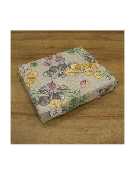 Σετ Υπέρδιπλη Παπλωματοθήκη 220Χ240 Vivid Beige Lino