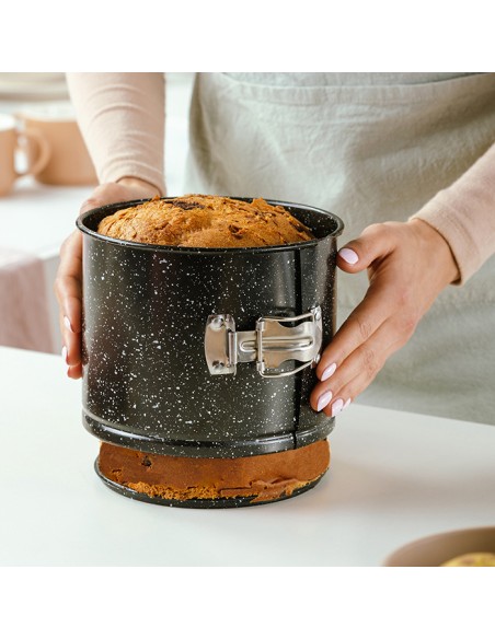 Φόρμα panettone αποσπώμενη Nature με αντικολλητική επίστρωση stone 16cm NAVA