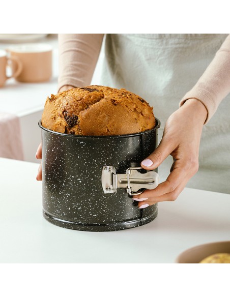 Φόρμα panettone αποσπώμενη Nature με αντικολλητική επίστρωση stone 16cm NAVA