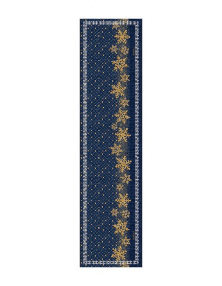 Χριστουγεννιάτικο Runner 40x160 Saint Clair 2031 Blue