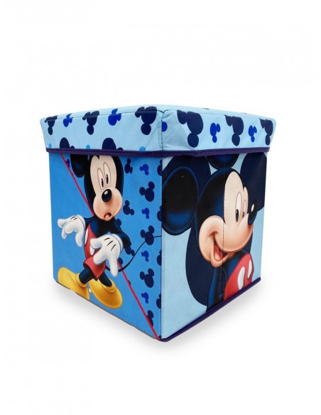 Κουτί-Σκαμπό Disney Home Mickey 14 30X30X30 Sky Blue Dimcol