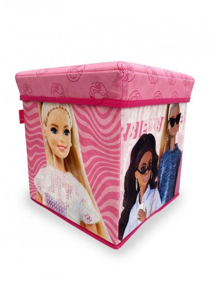 Κουτί-Σκαμπό Mattel Barbie 15 30X30X30 Pink Dimcol