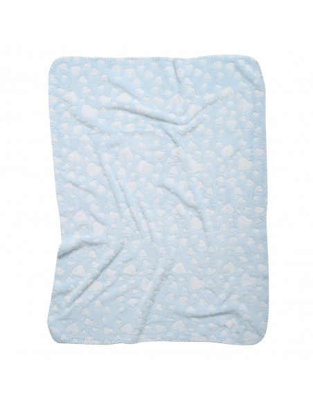 Κουβέρτα Fleece 75X100 RELAX  4908 LIGHT BLUE Das Baby
