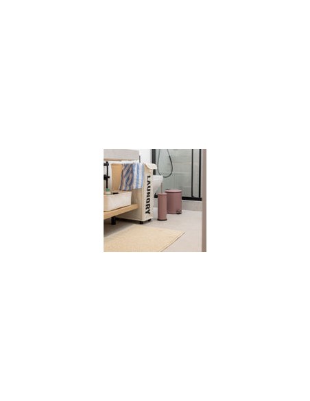 Καλάθι απλύτων με ροδάκια Taupe 02-25366 Estia