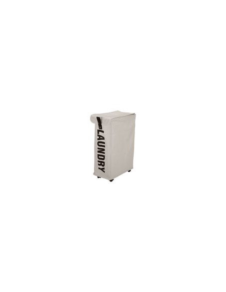 Καλάθι απλύτων με ροδάκια Taupe 02-25366 Estia