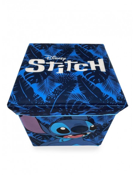 Κουτί-Σκαμπό Disney Home Lilo & Stitch 06 30X30X30 Blue Dimcol