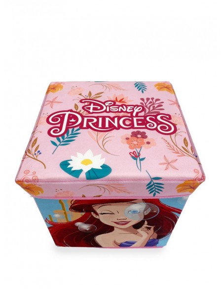 Κουτί-Σκαμπό Disney Home Princess 08 30X30X30 Coral Dimcol