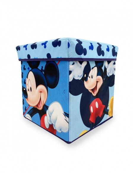 Κουτί-Σκαμπό Disney Home Mickey 14 30X30X30 Sky Blue Dimcol