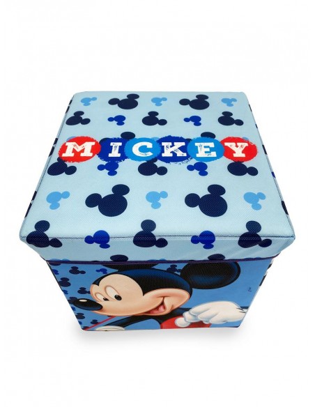 Κουτί-Σκαμπό Disney Home Mickey 14 30X30X30 Sky Blue Dimcol
