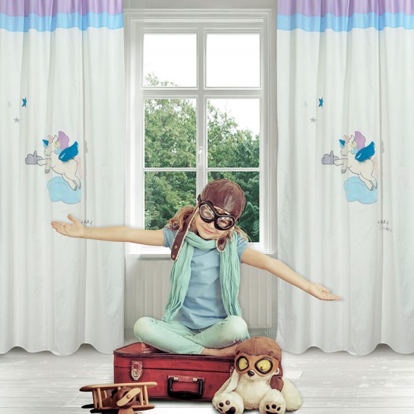 Κουρτίνα Παιδική Με Θήλιες Das Home 6463 2