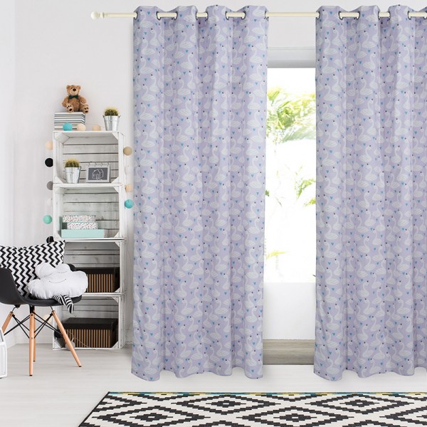Κουρτίνα Παιδική Με Τρουκς Das Home 2141 2