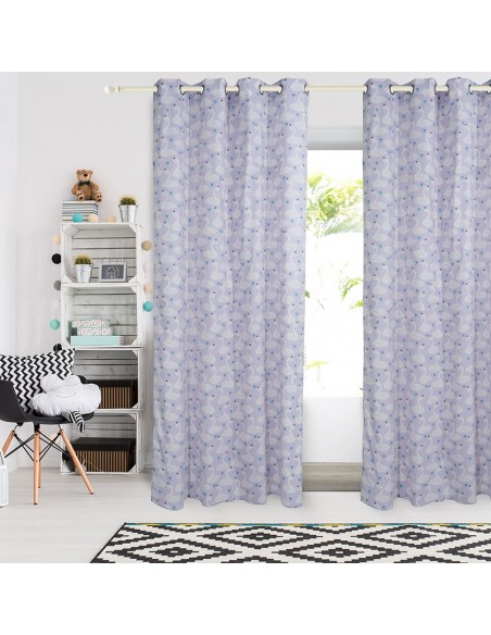 Κουρτίνα Παιδική Με Τρουκς Das Home 2141