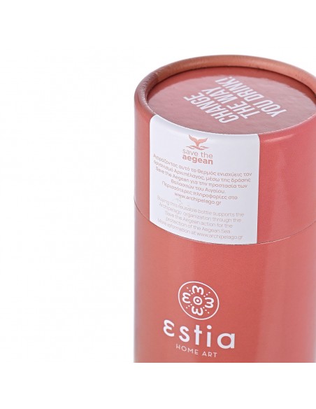 Θερμός 500ml εstia Save The Aegean Rose Gold 01-7836