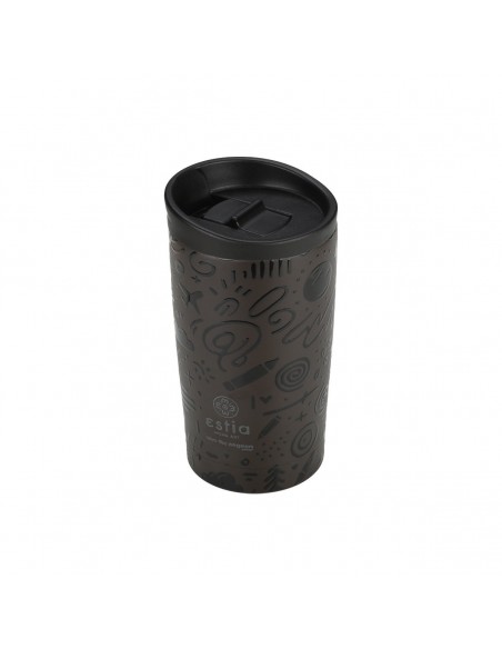 Θερμός Travel Mug 350ml Save The Aegean εstia 01-25588 Noir Echo εstia