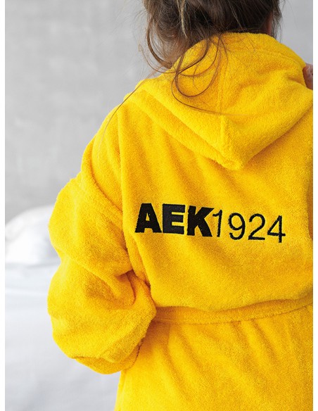 Μπουρνούζι Aek 1924 Adults Medium Palamaiki