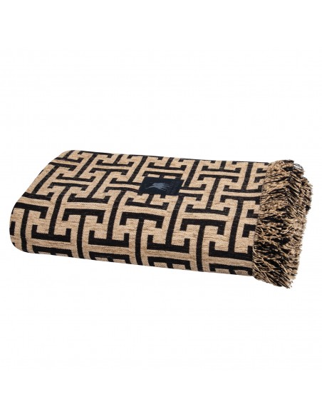 Ριχτάρι Τριθέσιο 180x300 Greenwich Polo Club 3932 BEIGE. BLACK