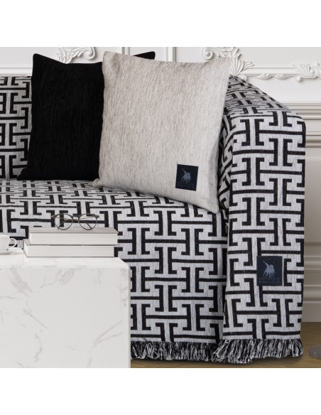 Τριθέσιο 180x300 Greenwich Polo Club 3933 Black
