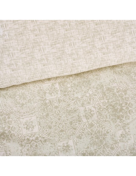 DAS HOME ΣΕΤ ΠΑΠΛΩΜΑΤΟΘΗΚΗ ΜΟΝΗ FLANNEL 9640 BEIGE. TAUPE Das Home