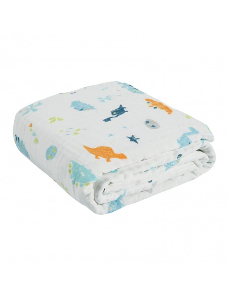 Κουβέρτα  Μουσελίνα Κούνιας 105X150 RELAX 6623 Das Baby