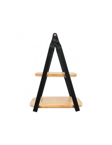 Διόροφος δίσκος σερβιρίσματος Bamboo Essentials 01-20811 Estia