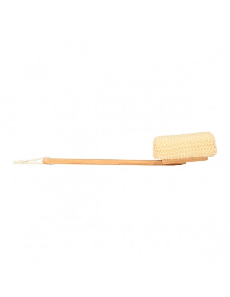ΒΟΥΡΤΣΑ ΜΠΑΝΙΟΥ ELIXIR ΜΕ ΣΦΟΥΓΓΑΡΙ ΑΠΌ ΥΦΑΣΜΑ SISAL 42x9x6cm 02-27445 ESTIA