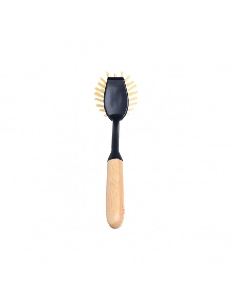 ΒΟΥΡΤΣΑ ΚΑΘΑΡΙΣΜΟΥ ΠΙΑΤΩΝ ΧΕΙΡΟΣ BAMBOO ESSENTIALS BLACK 04-14254 ESTIA