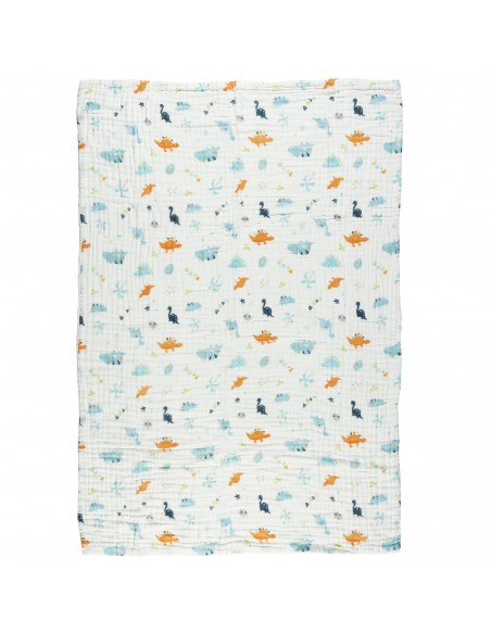 Κουβέρτα  Μουσελίνα Κούνιας 105X150 RELAX 6623 Das Baby