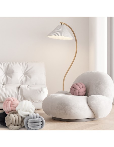 Διακοσμητικό Μαξιλάρι Φ.22 2277 GREY Das Home