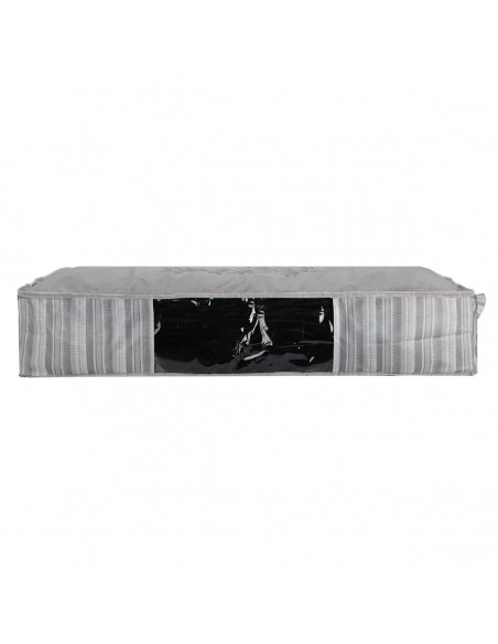 ΘΗΚΗ ΑΠΟΘΗΚΕΥΣΗΣ NON WOVEN ΥΦΑΣΜΑΤΙΝΗ 100x50x20cm ΜΕ ΠΑΡΑΘΥΡΟ IVORY 03-24000 ESTIA