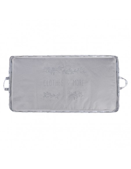 ΘΗΚΗ ΑΠΟΘΗΚΕΥΣΗΣ NON WOVEN ΥΦΑΣΜΑΤΙΝΗ 100x50x20cm ΜΕ ΠΑΡΑΘΥΡΟ IVORY 03-24000 ESTIA