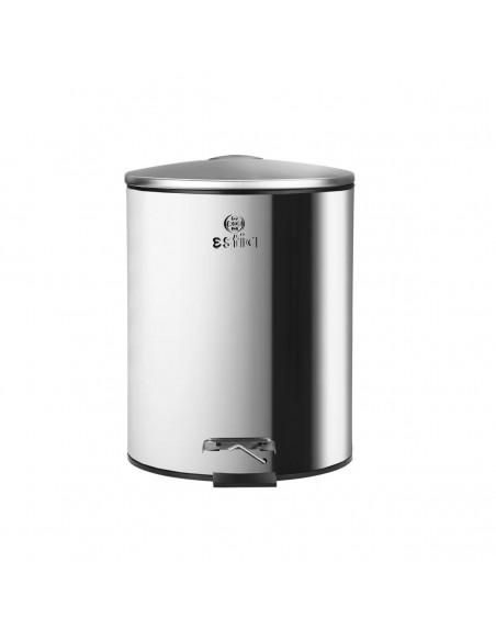 Κάδος Απορριμάτων Classic 26Χ20Χ28 5LT Inox Mat εstia 02-0059