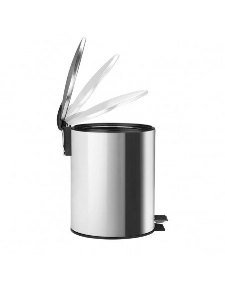 Κάδος Απορριμάτων Classic 26Χ20Χ28 5LT Inox Mat εstia 02-0059
