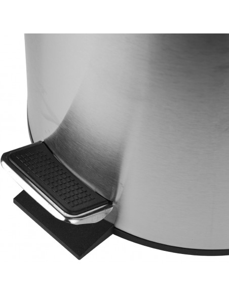 Κάδος Απορριμάτων Classic 26Χ20Χ28 5LT Inox Mat εstia 02-0059