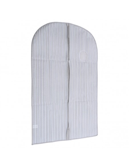 ΘΗΚΗ ΠΑΛΤΟ NON WOVEN ΥΦΑΣΜΑΤΙΝΗ 100x65cm IVORY 03-23973 ESTIA