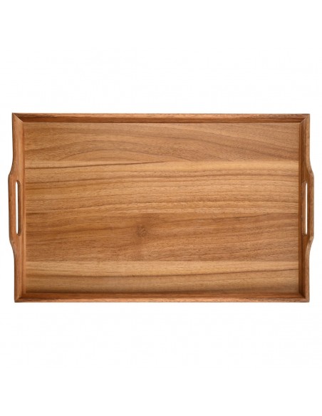 Δίσκος Σερβιρίσματος Allure Ορθογώνιος 48x31x5cm Με λαβές Μεταφοράς 01-28268 Estia