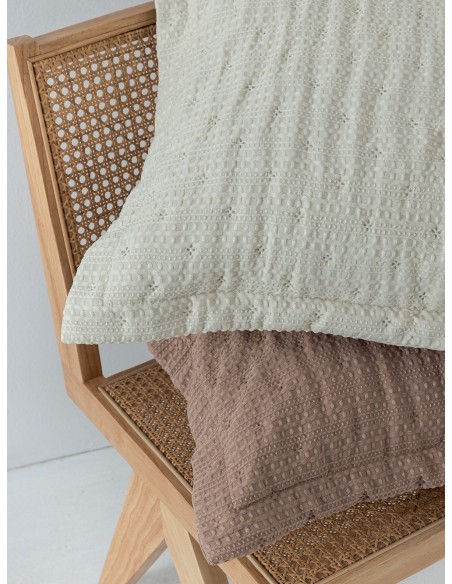 Κουβερλί υπέρδιπλο 220x240 TOT IVORY Palamaiki