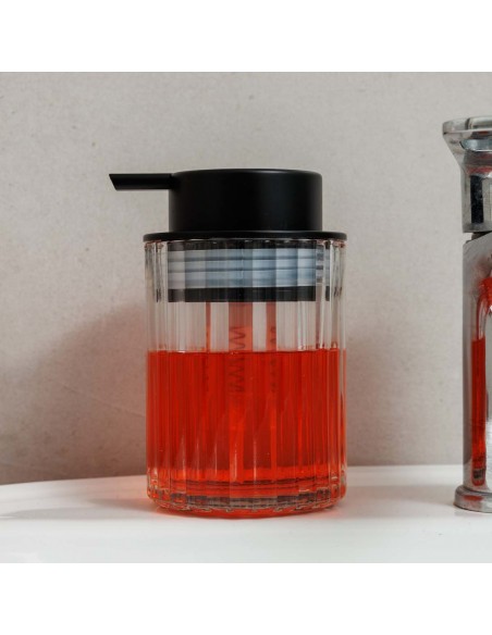 ΑΝΤΛΙΑ ΣΑΠΟΥΝΙΟΥ ALIVIO ΓΥΑΛΙΝΗ ΑΝΑΓΛΥΦΗ 300ml 7.8x12.5cm ΔΙΑΦΑΝΗΣ 02-28824 ESTIA