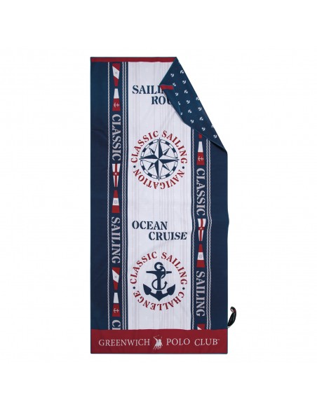 Πετσέτα Θαλάσσης 80x170 Greenwich Polo Club 3908