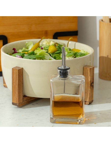 Μπουκάλι για Λάδι & Ξύδι γυάλινο 300ml Mε Ροή 01-25946 Estia