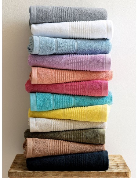 Πετσέτα Προσώπου Towels Collection 50x90 ROKE BROWN Palamaiki