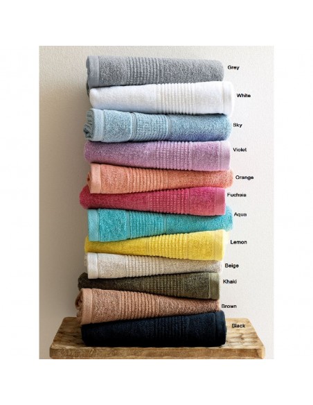 Πετσέτα Λουτρού Towels Collection 70x140 ROKE BEIGE Palamaiki